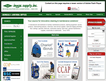 Tablet Screenshot of imagesupplyinc.com